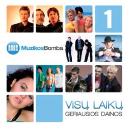 Rinkinio „Visų laikų geriausios dainos“ viršelis. ["Bomba Records" iliustr.]